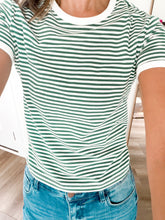 Load image into Gallery viewer, The Striped Basic Tee