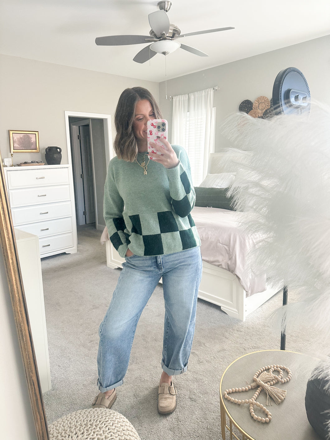 The Checkered Sweater