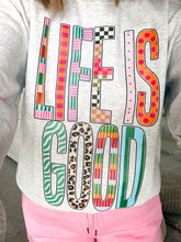 Load image into Gallery viewer, Life is Good Crewneck
