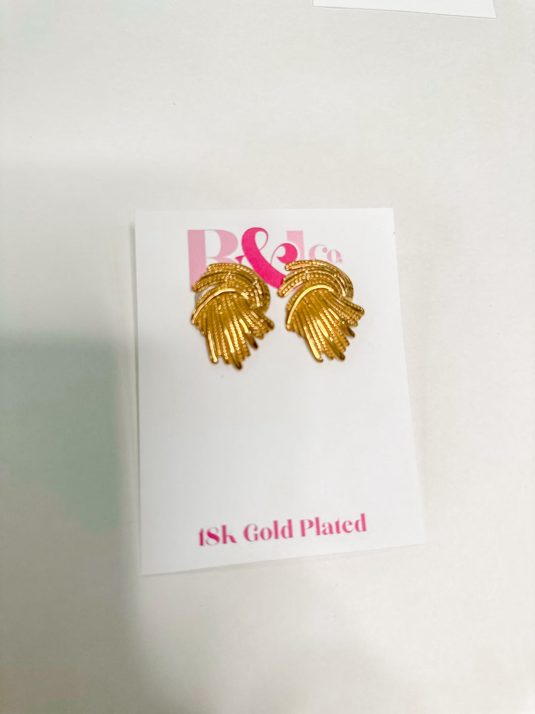 The Kylie Earrings 18K Gold Plated