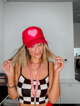 Load image into Gallery viewer, Heart Trucker Hat
