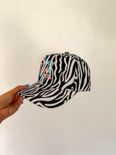 Load image into Gallery viewer, The Zebra Print SnapBack Hat
