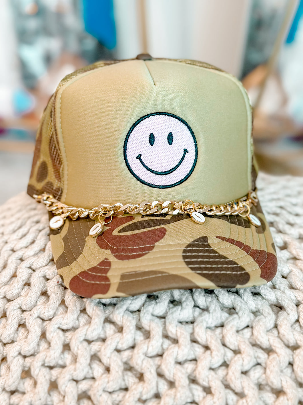 The Smiley Trucker Hat