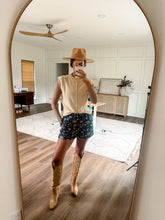 Load image into Gallery viewer, The Floral Denim Shorts
