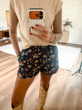 Load image into Gallery viewer, The Floral Denim Shorts
